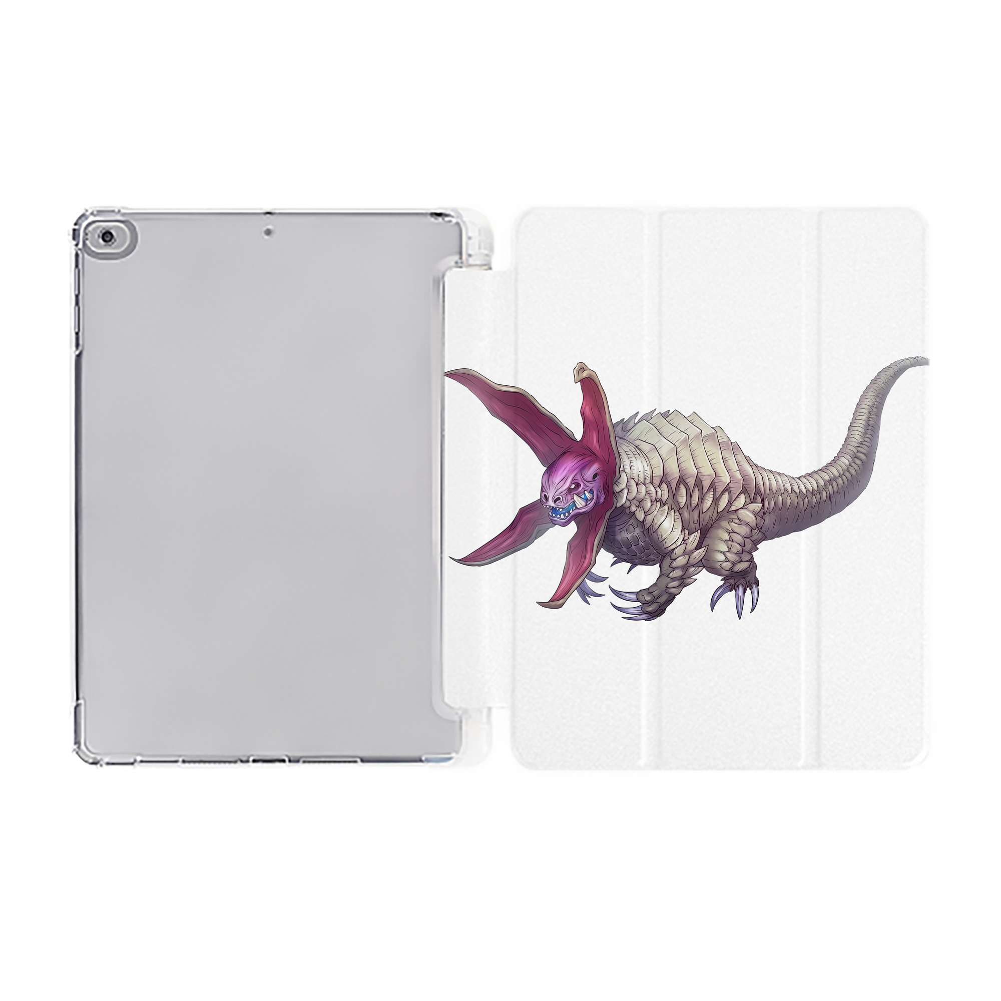 （画像用） ウルトラマン Ultraman IPad ケース ペン収納付き 三つ折りスタンド PUレザー×シリコン 対応機種9.5/10.5/10.9インチ